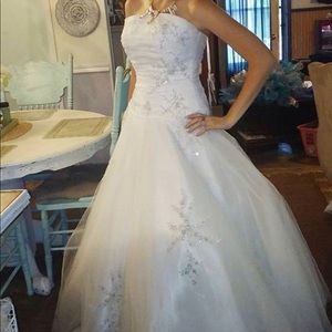 Mori Lee size 6 wedding dress